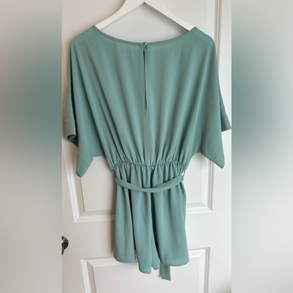 Tyche romper, size large, light teal - Picture 2 of 3